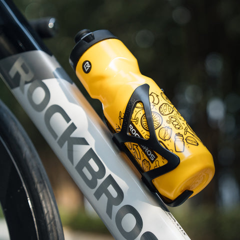ROCKBROS 自転車 ボトルケージ 軽量 35g ペットボトル対応 落ちにくい 安定ホールド 3100500