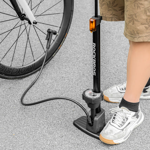 ROCKBROS フロアポンプ 自転車 バイク 最大160psi 42310002001