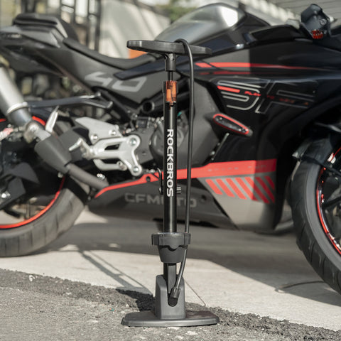 ROCKBROS フロアポンプ 自転車 バイク 最大160psi 42310002001