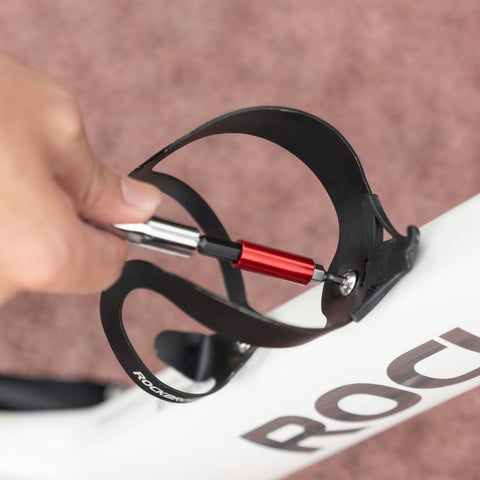 ROCKBROS ミニラチェット 自転車工具 12in1 携帯マルチツール 六角 トルクス 延長棒付き 430034001