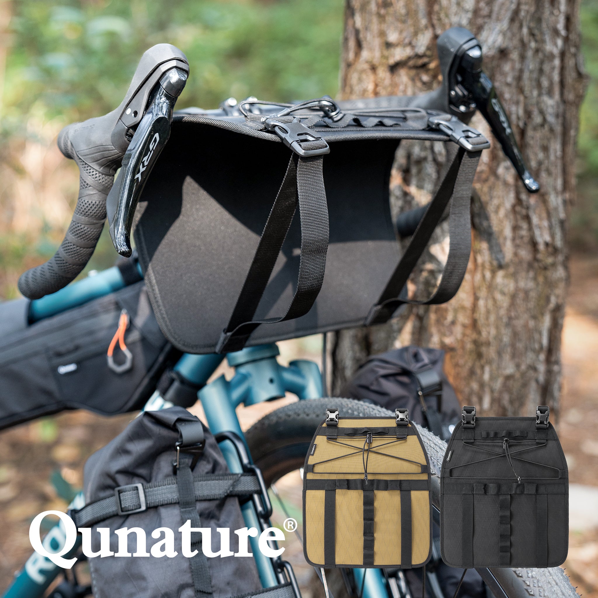 ROCKBROS バッグセット ブラック、DOPPELGANGER荷台 ROCKBROS バッグセット ブラック、DOPPELGANGER荷台