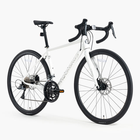 ROCKBROS ロードバイク 700×28C 16speed SHIMANO Claris 搭載 デュアルピストン 両押し式 メカニカルディスクブレーキ W2M