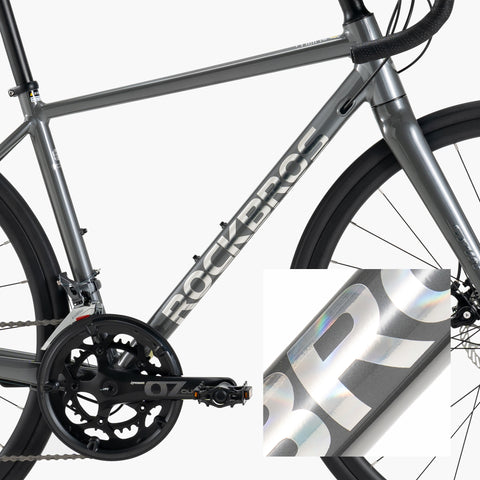 ROCKBROS ロードバイク 700×28C 16speed SHIMANO Claris 搭載 デュアルピストン 両押し式 メカニカルディスクブレーキ W2M