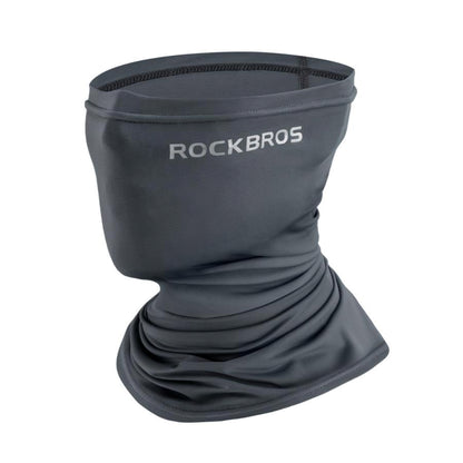 ROCKBROS ネックゲイター 春夏 接触冷感 フェイスカバー UPF50+ 耳掛けあり/なし WB-00
