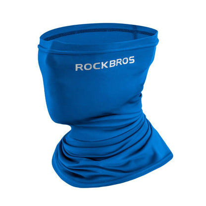 ROCKBROS ネックゲイター 春夏 接触冷感 フェイスカバー UPF50+ 耳掛けあり/なし WB-00