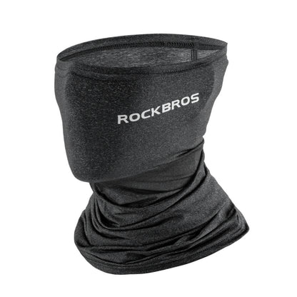 ROCKBROS ネックゲイター 春夏 接触冷感 フェイスカバー UPF50+ 耳掛けあり/なし WB-00