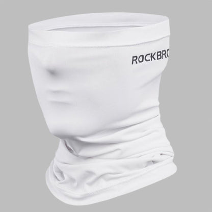 ROCKBROS ネックゲイター 春夏 接触冷感 フェイスカバー UPF50+ 耳掛けあり/なし WB-00